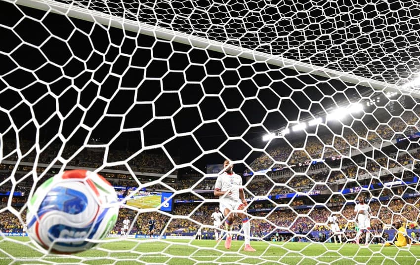 Vini Jr. marcou o terceiro gol do Brasil sobre o Haiti.