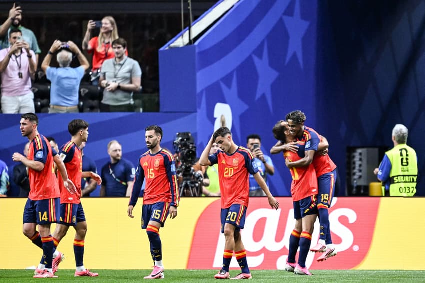 Espanha goleou a Arábia Saudita pela Copa do Mundo (Foto: Roberto Schmidt/ AFP)