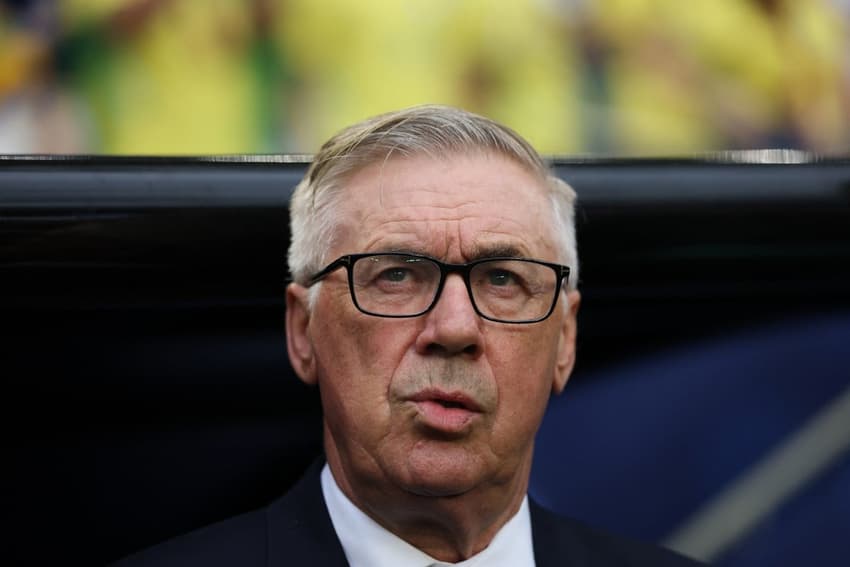 Carlo Ancelotti, técnico da Seleção Brasileira