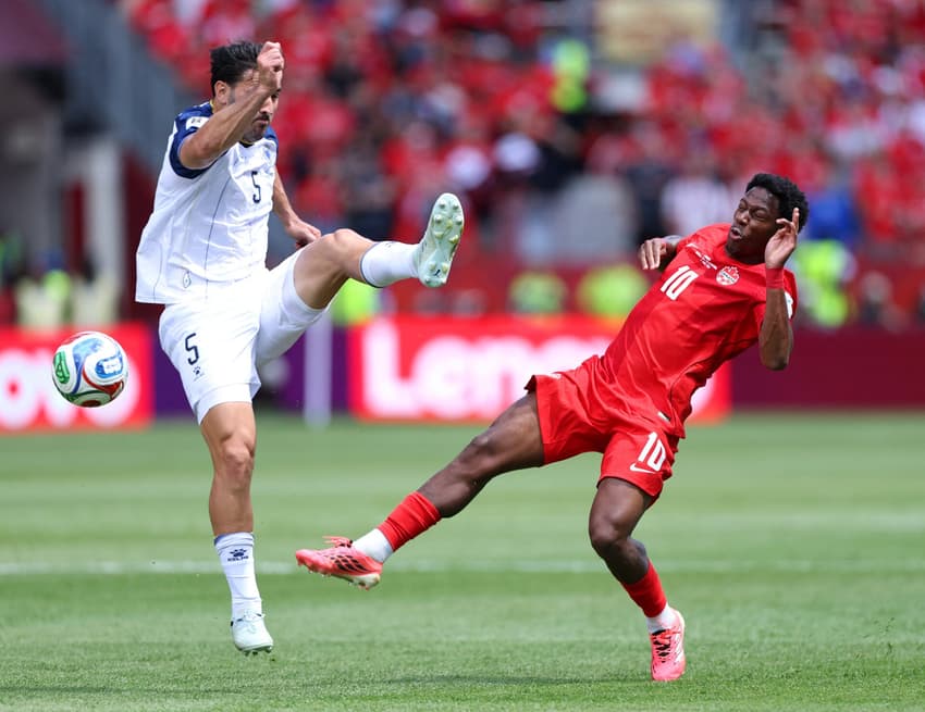 Canadá x Bósnia pela Copa do Mundo (Foto: Francois Nel / GETTY IMAGES NORTH AMERICA / Getty Images via AFP)
