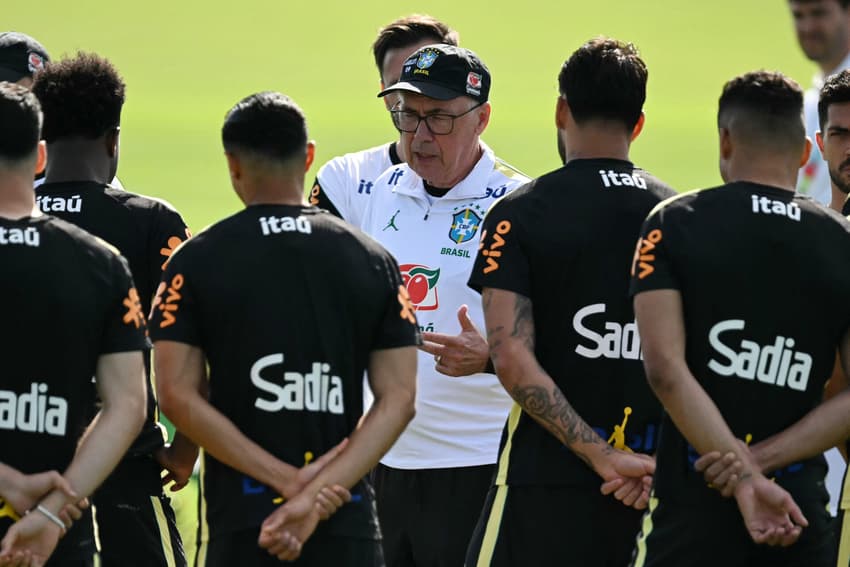 Carlo Ancelotti confirma mudanças na Seleção Brasileira para enfrentar o Haiti