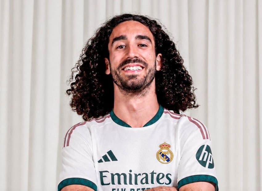 Cucurella é o primeiro reforço do Real Madrid para a temporada 2026/27 (Foto: Reprodução/X)
