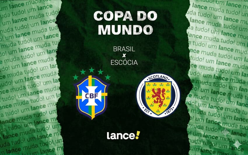 Brasil e Escócia se enfrentam pela terceira rodada do Grupo C da Copa do Mundo 2026