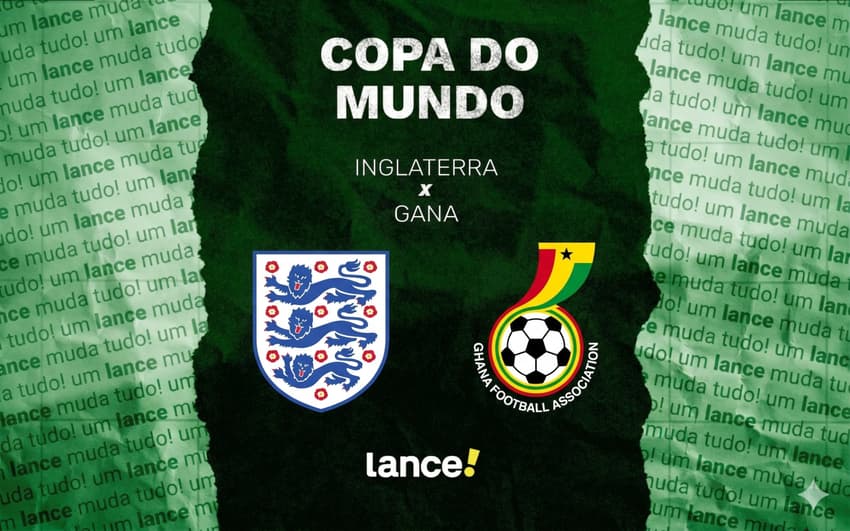 Inglaterra e Gana se enfrentam pela segunda rodada do Grupo L da Copa do Mundo 2026