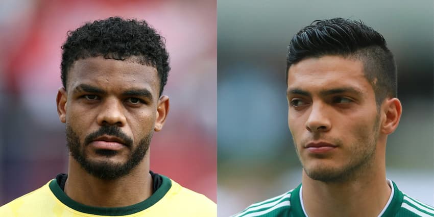 Lyle Foster e Raúl Jiménez