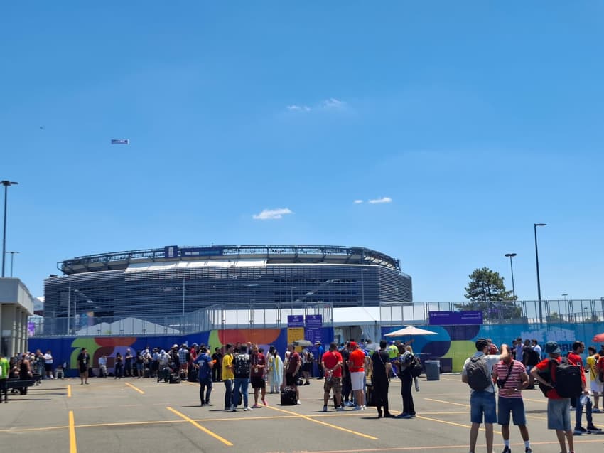 Metlife Stadium, estádio da estreia do Brasil na Copa do Mundo (Foto: Marcio Dolzan/Lance!)