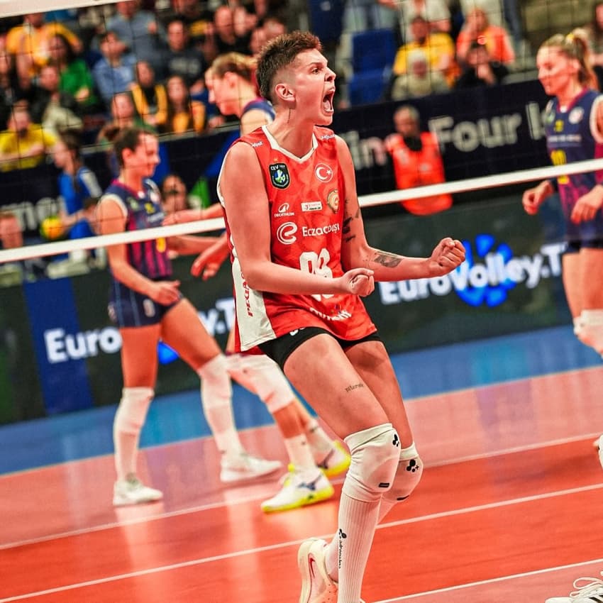 Karakurt está fora da lista da Turquia para a primeira semana da VNL, em Brasília (Foto: Reprodução/ Instagram)