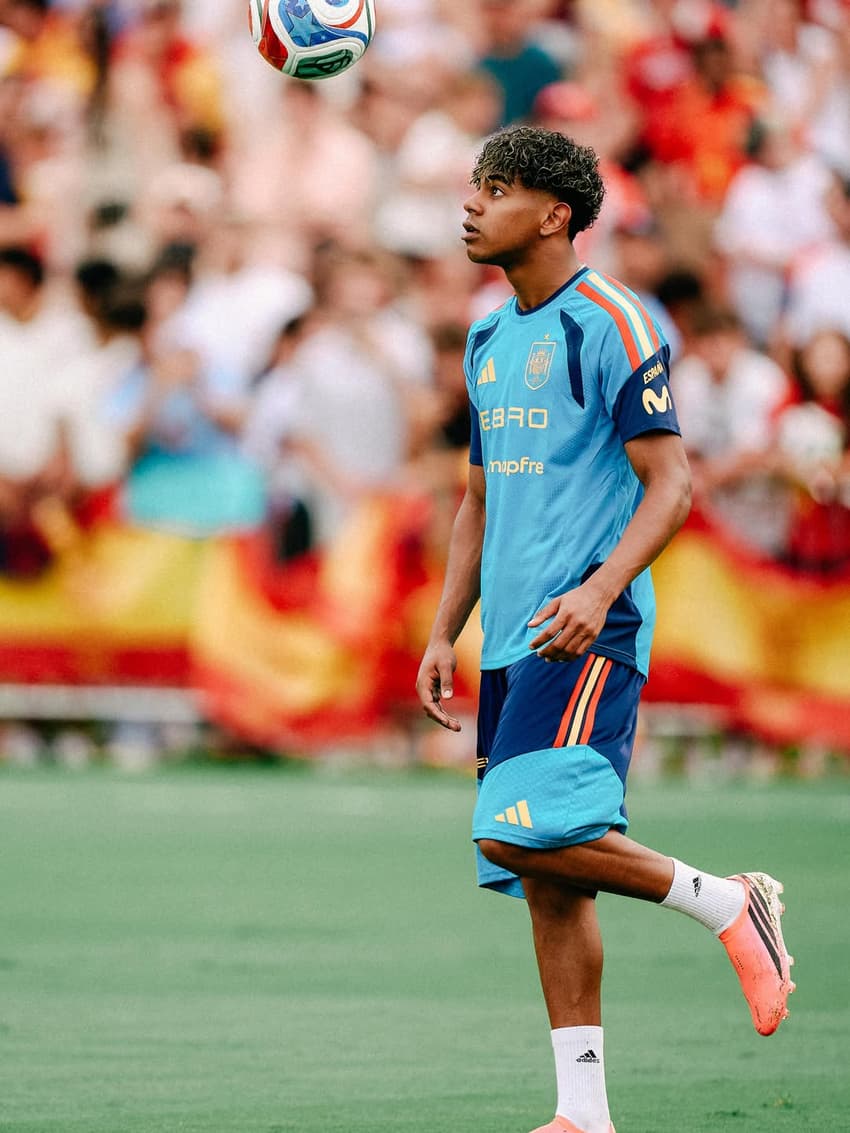 Lamine Yamal é o jogador mais valioso da Copa do Mundo, segundo ranking da Football Benchmark.. (Foto: Divulgação/ Instagram)