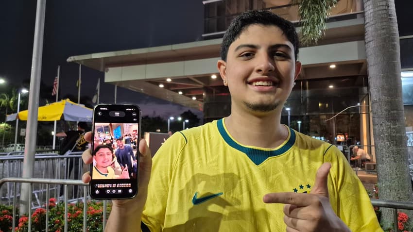 Torcedor Seleção Brasileira Copa