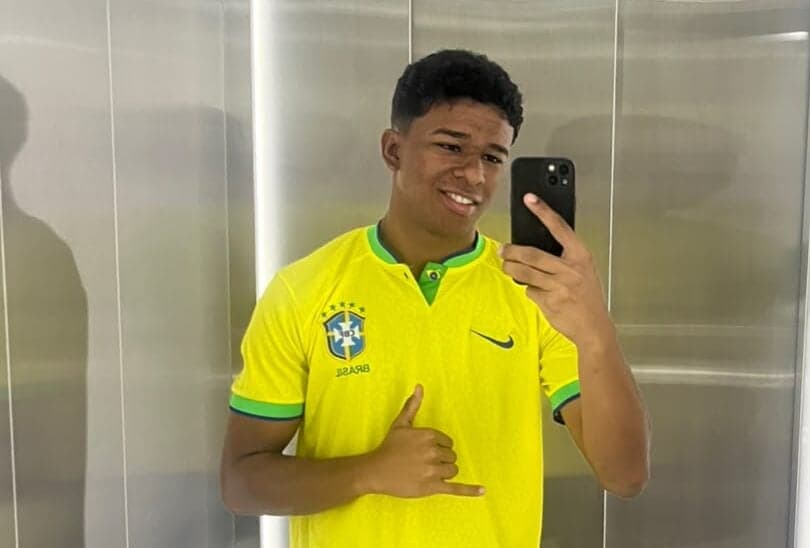 Cauã está há 4 anos interpretando Endrick como sósia (Foto: Arquivo Pessoal/Cauã Cristiano)