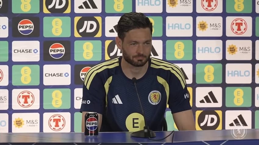 Craig Gordon, goleiro da Escócia (Foto: Reprodução Seleção da Escócia)