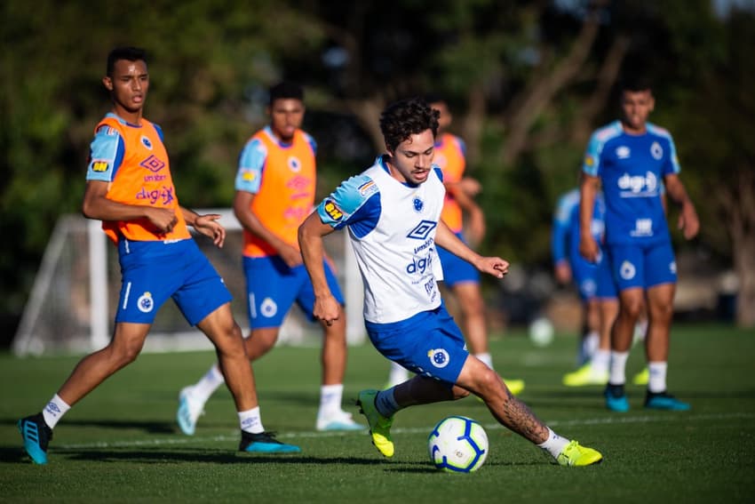 Maurício no Cruzeiro (Foto: Gustavo Aleixo/Cruzeiro)
