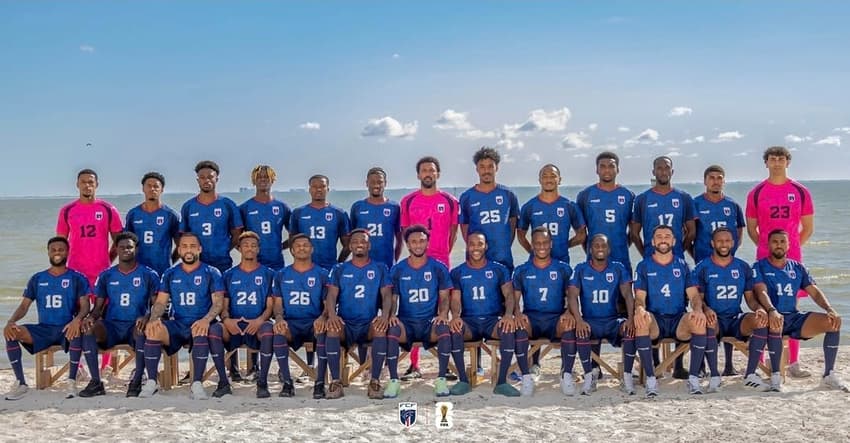 Foto oficial de Cabo Verde para a Copa do Mundo (Foto: Divlgação/FCF)
