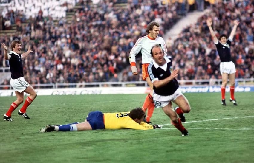 Archie Gemmill marcou gol histórico contra a Escócia (Foto: Divulgação/Fifa)