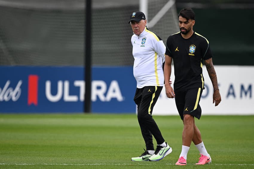Paquetá e Ancelotti