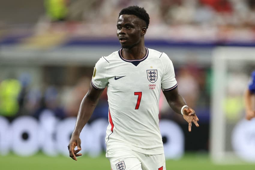 Bukayo Saka em Inglaterra 4x2 Croácia pela Copa do Mundo (Foto: Charlotte Wilson/Getty Images/AFP)Bukayo Saka em Inglaterra 4x2 Croácia pela Copa do Mundo (Foto: Charlotte Wilson/Getty Images/AFP)