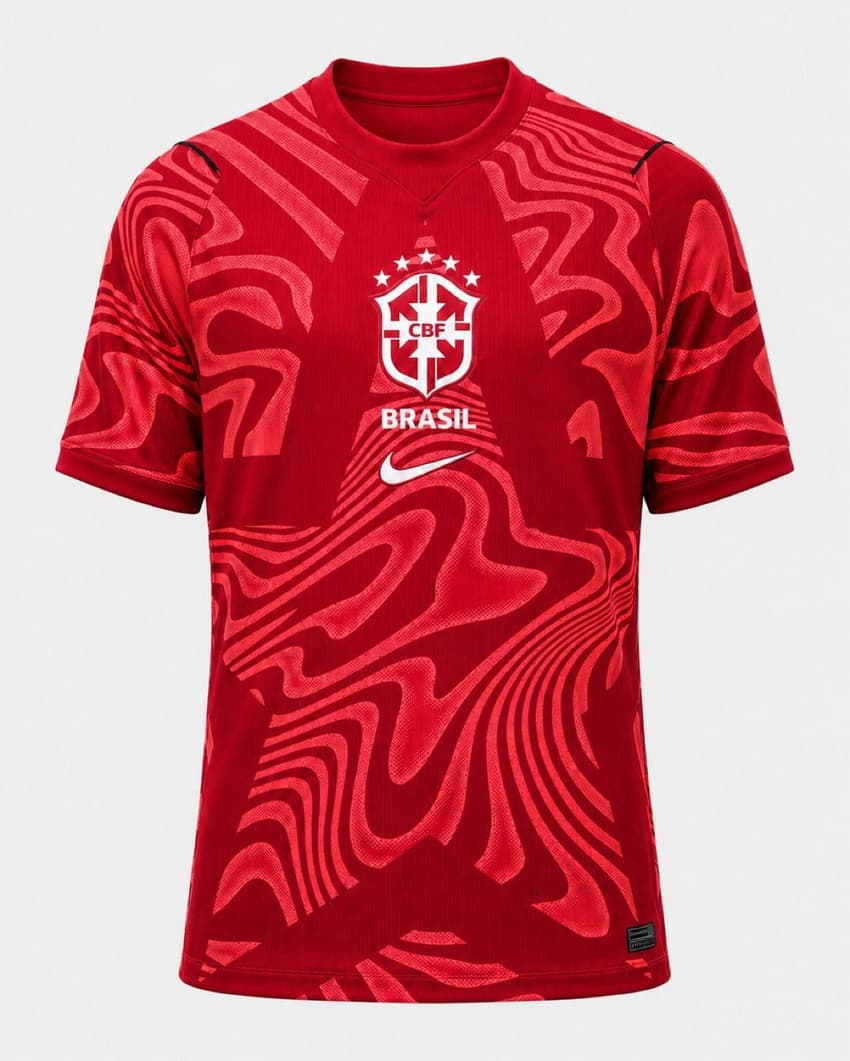 Camisa de goleiro da Seleção Brasileira (Foto: Divulgação)