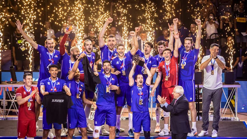 França é campeã da Liga das Nações 2022 (Foto: Volleyball World)