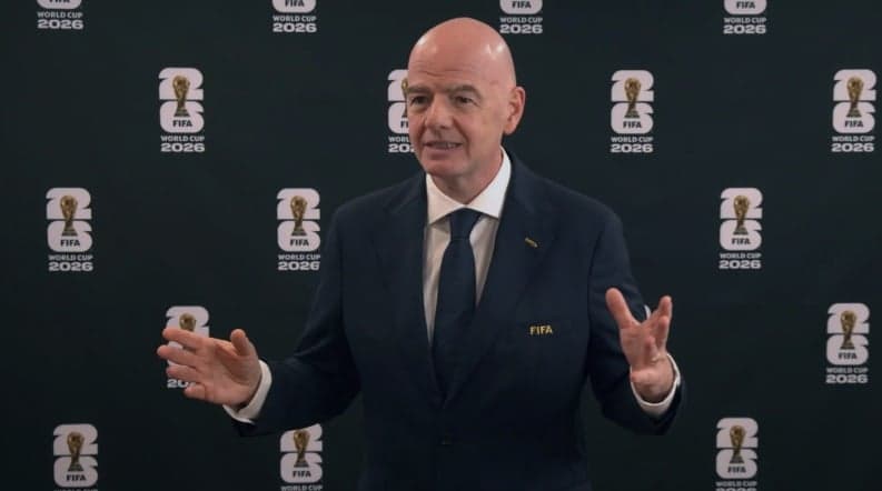O suíço-italiano Gianni Infatino é o presidente da Fifa desde 2026. (Foto: Divulgação/ Fifa)