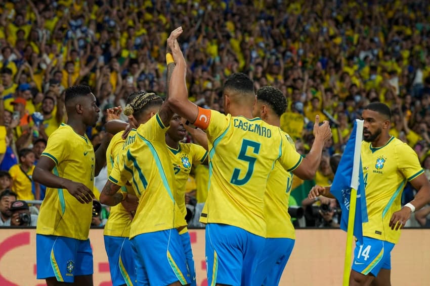 A Seleção Brasileira venceu o amistoso contra o Panamá, por 6 a 2, no Maracanã. (Foto: Nelson Terme/CBF)