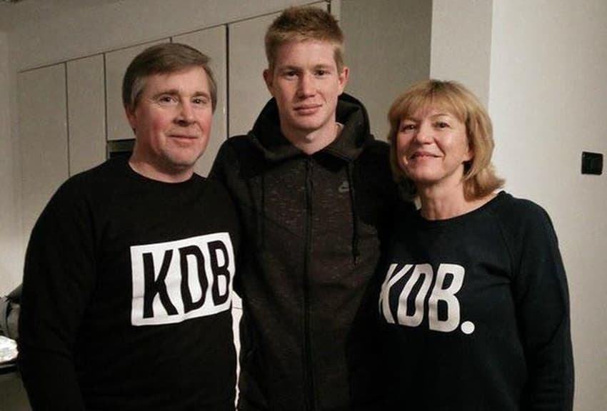 Kevin De Bruyne e se pai Herwig De Bruyne 