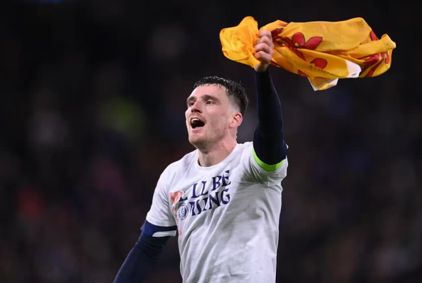 Andy Robertson, lateral e capitão da Escócia (Foto: FIfa/Divulgação)