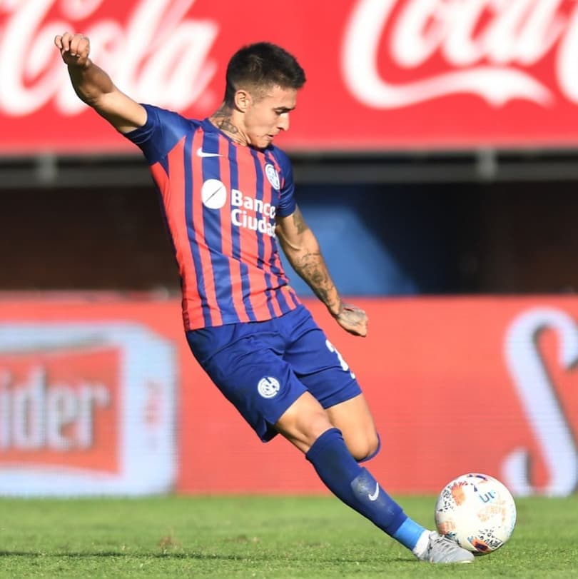 Gabriel Rojas pelo San Lorenzo (Foto: Reprodução)