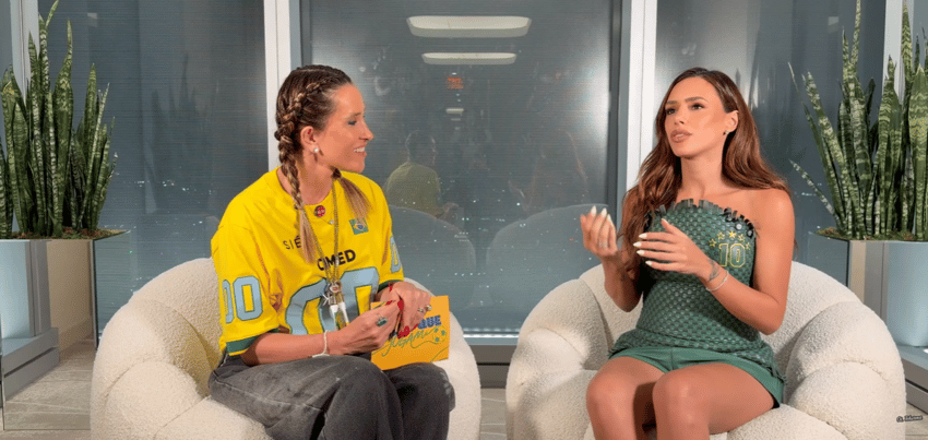 Bruna Biancardi concedeu entrevista falando sobre o relacionamento com o Neymar