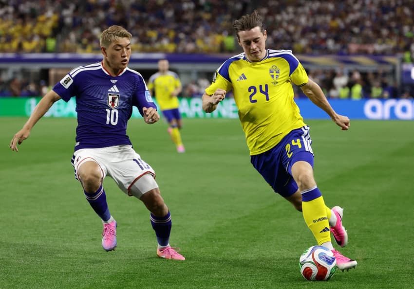 Japão x Suécia pela Copa do Mundo