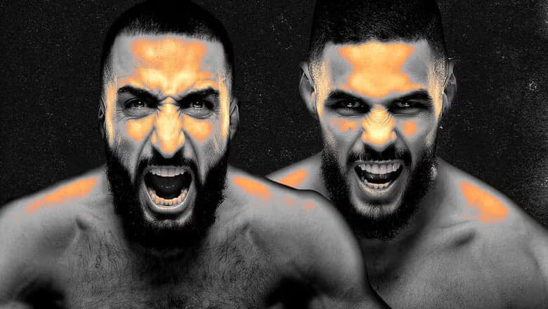 Card oficial do UFC Vegas 118, com Belal Muhammad e Gabriel "Marretinha" Bonfim (Foto: Divulgação)