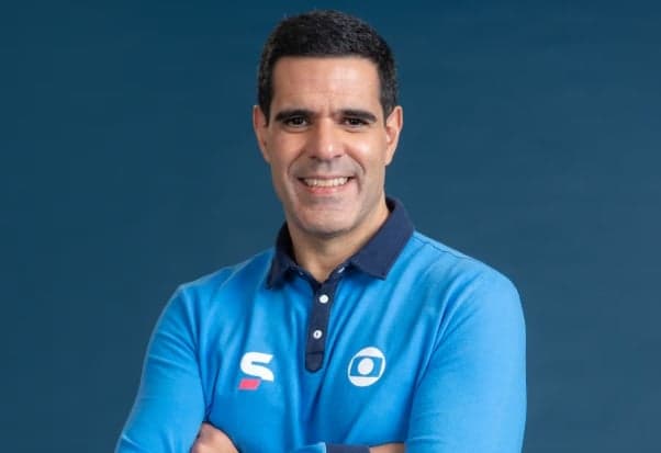 Paulo Andrade comandará as emoções do primeiro jogo transmitido pela Globo neste sábado (20) (Foto: Estevam Avellar/Globo)