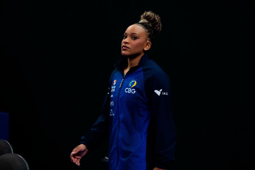 Rebeca Andrade no Pan-Americano de Ginástica Artística 2026 (Foto: MeloGym/CBG)