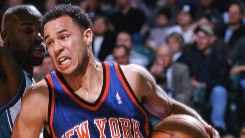Rick Brunson atuando pelo Knicks em 1999 (Foto: Divulgação)