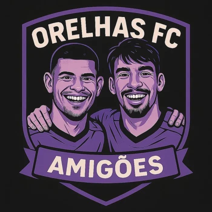 Orelhas FC, time de fut 7 de Bruno Guimarães e Paquetá (Foto: Divulgação