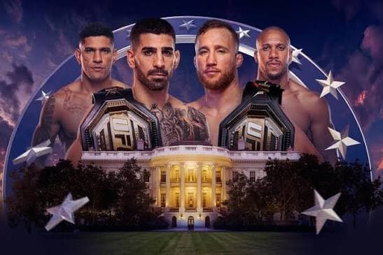 Card oficial do UFC Casa Branca (Foto: Divulgação)