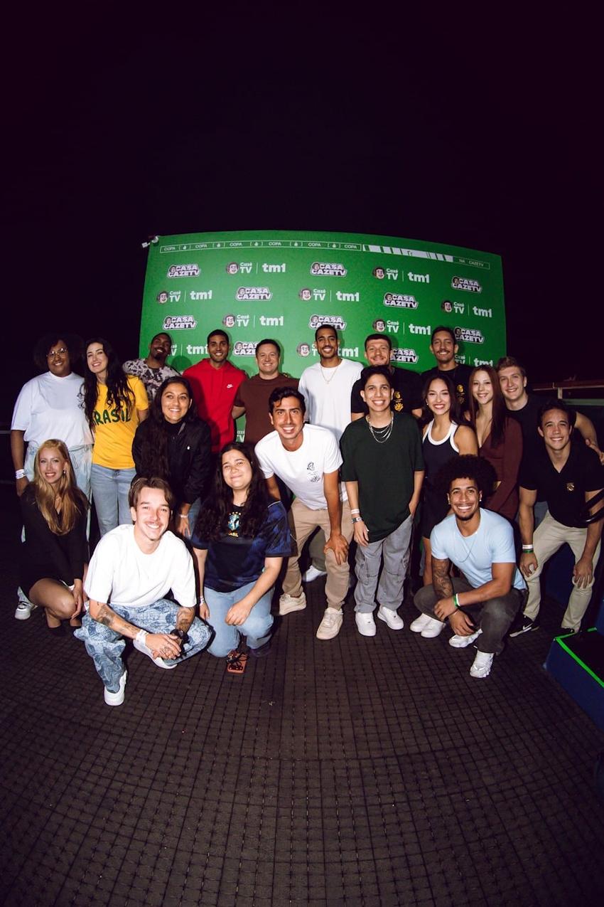 CazéTV reúne grandes nomes do esporte em prol de projeto para Olimpíadas de 2028 (Foto: @casacazetv)
