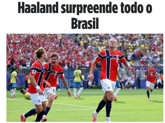 Manchete do jornal 'Bild', da Alemanha