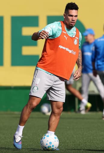 Paulinho, atacante do Palmeiras