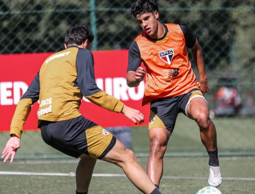 Treino do São Paulo no SuperCT