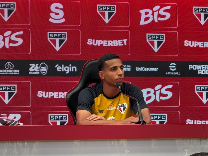 Apresentação do Victor Sá, novo jogador do São Paulo