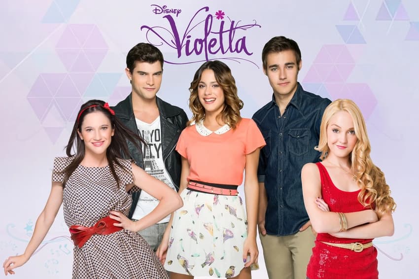 Tini interpretava Violetta, protagonista da série da Disney