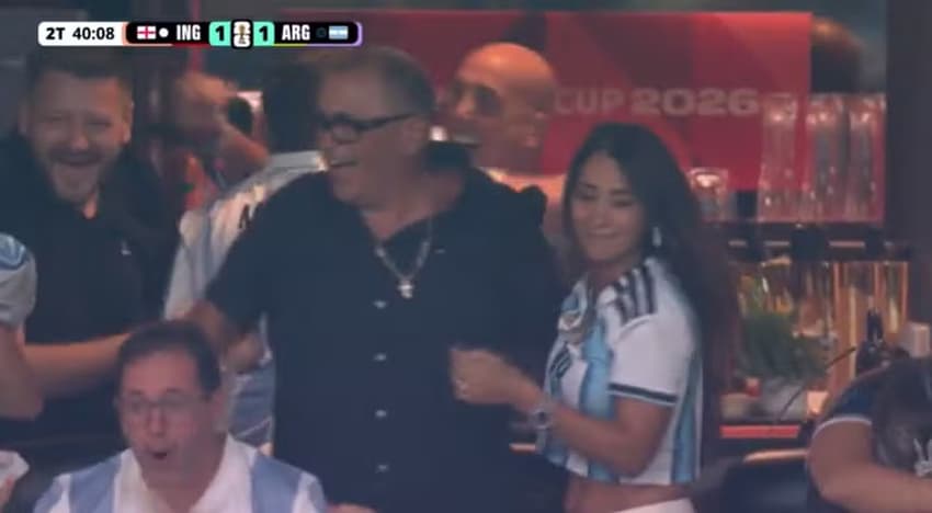 Reação de Antonella, esposa de Messi em vitória da Argentina
