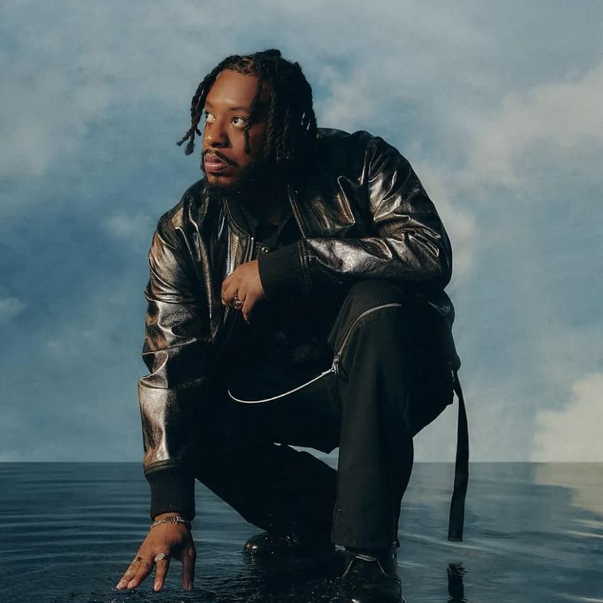 BK durante pose para álbum