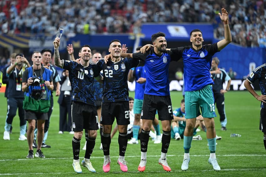 Classificação da Argentina rende pico de audiência para o SBT (Foto: Shaun Botterill / GETTY IMAGES NORTH AMERICA / Getty Images via AFP)