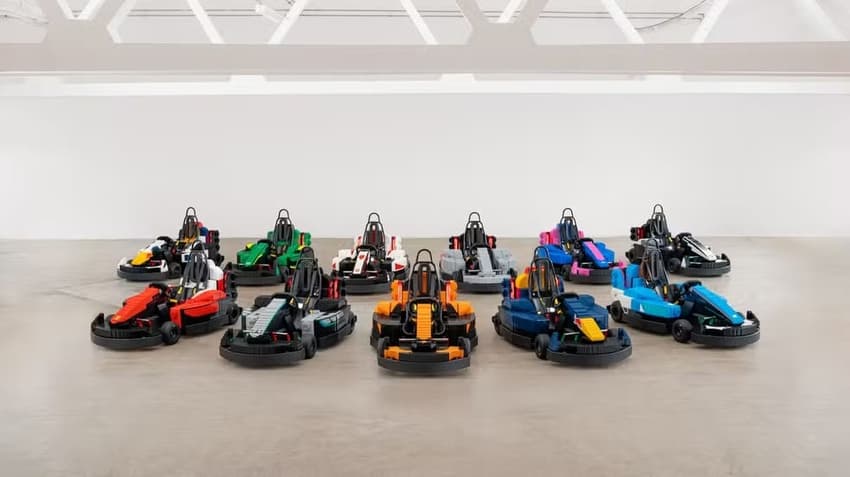 Karts de Lego para o GP da Inglaterra na F1 2026