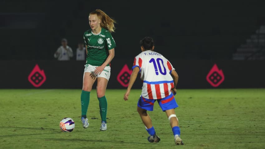 Palmeiras e Paraguai se enfrentaram pela Ladies Cup. (Paloma Cassiano/Palmeiras/by Canon)