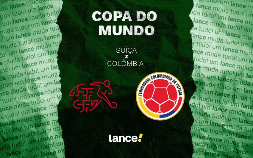 Suíça x Colômbia onde assistir copa do mundo
