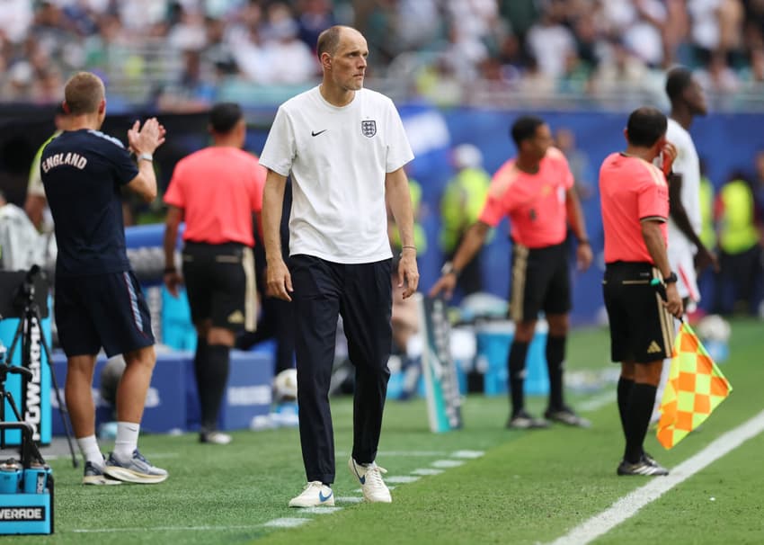 Thomas Tuchel em França 4x6 Inglaterra pela Copa do Mundo