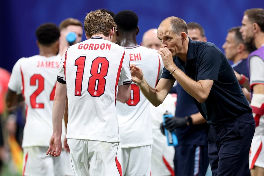 Thomas Tuchel em Inglaterra 1x2 Argentina pela semifinal da Copa do Mundo