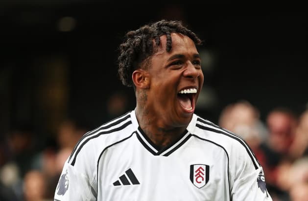 Kevin, ex-Palmeiras, em ação pelo Fulham (Foto: Divulgação/Fulham) 
